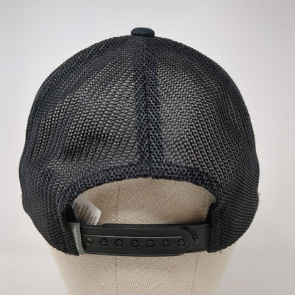 Travis Mathew Snapback Trucker Hat Black One Size Mesh Back Flexfit 110