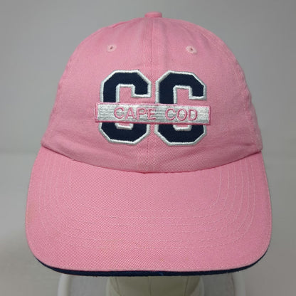 Bay State Apparel Baseball Cap Pink Blue One Size Cape Cod CC Embroidered Hat