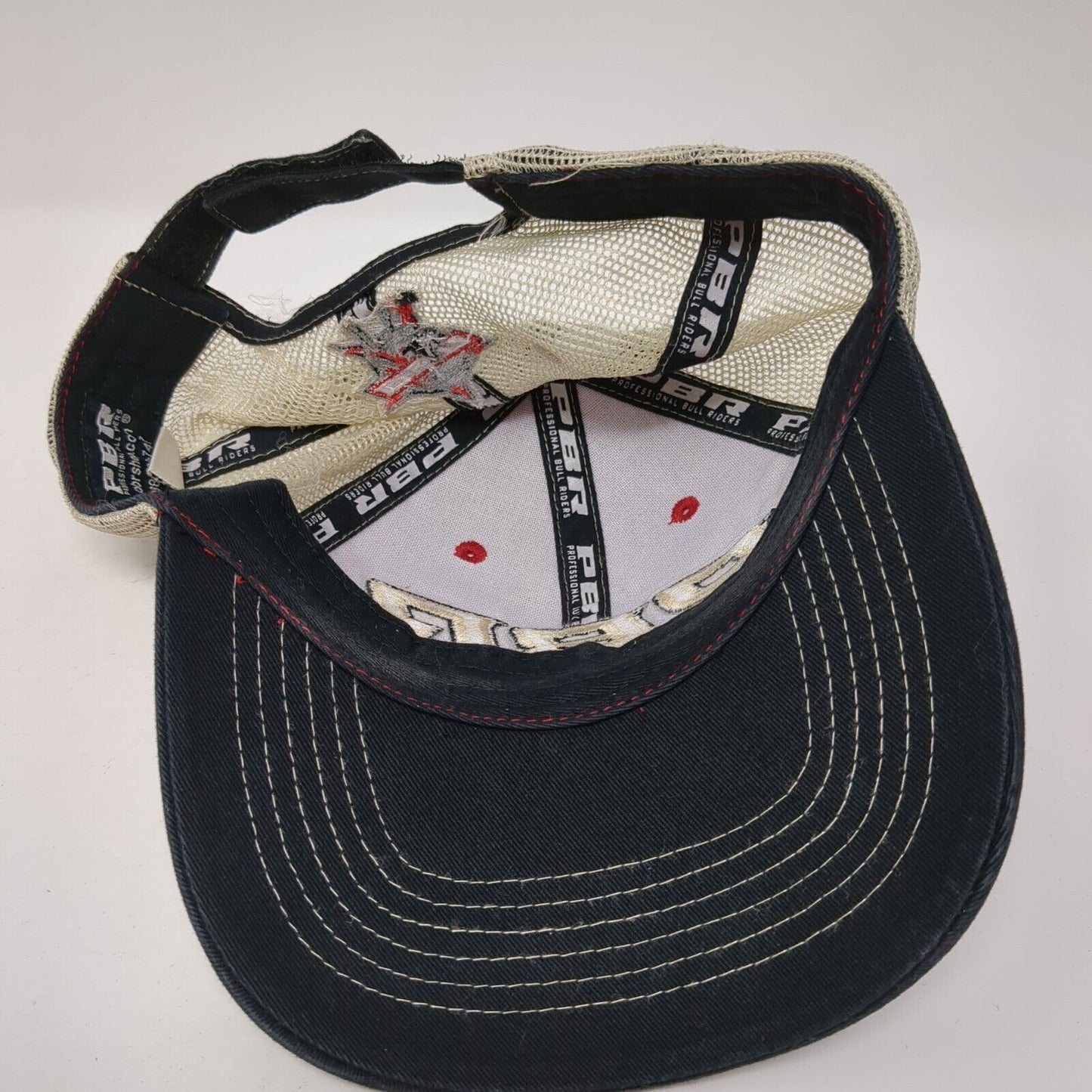 PBR Professional Bull Riders Strapback Trucker Hat Multicolor OS Adjustable Mesh