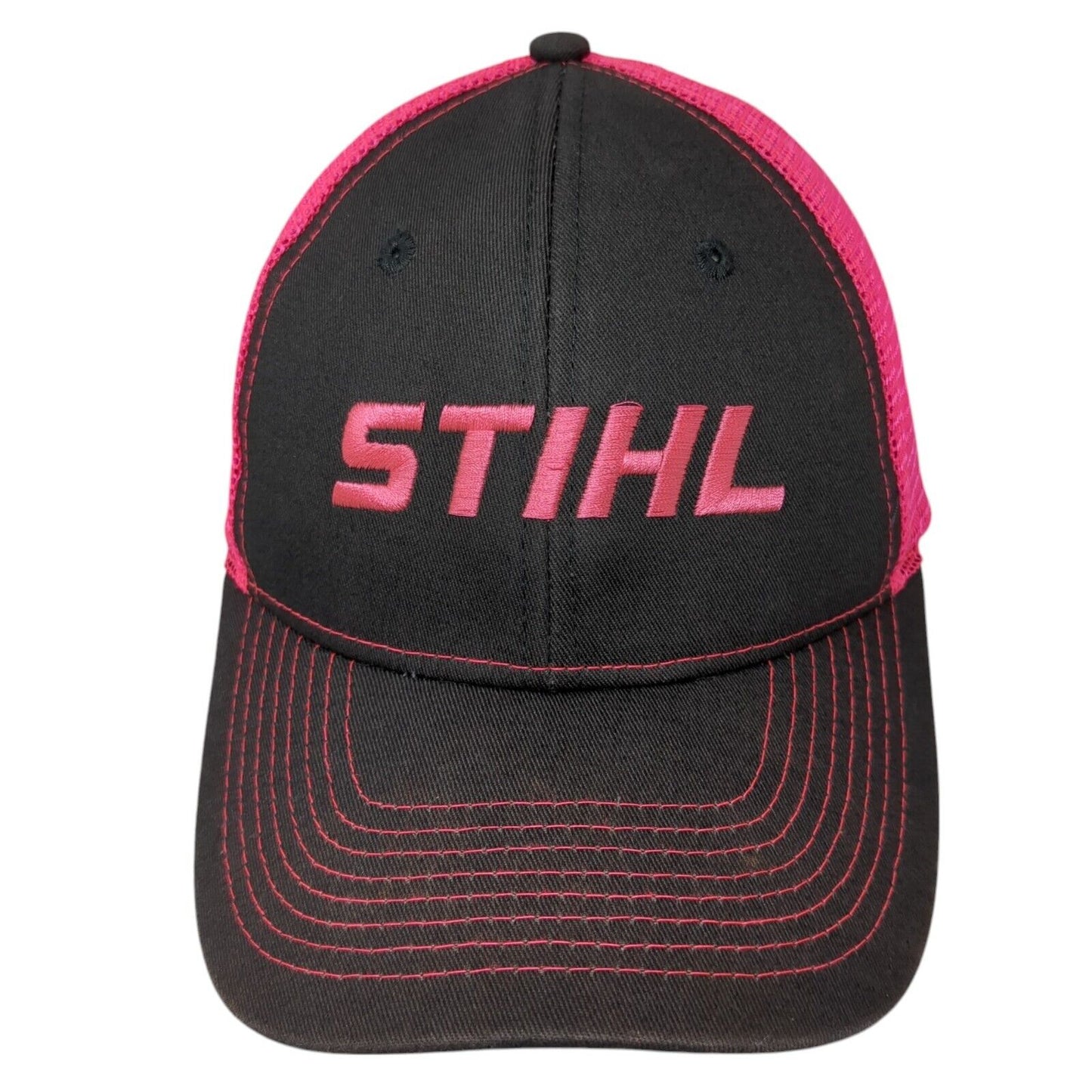 STIHL Snapback Trucker Hat Multicolor One Size Adjustable Embroidered Mesh Back