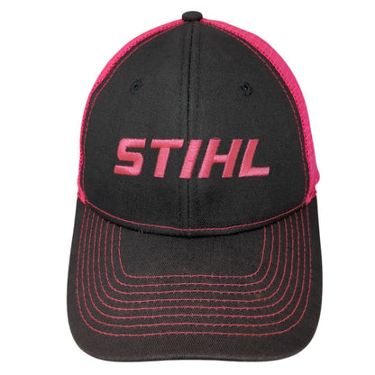 STIHL Snapback Trucker Hat Multicolor One Size Adjustable Embroidered Mesh Back