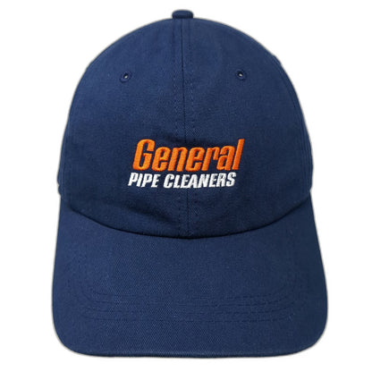 Snapback Blue One Size Hat General Pipe Cleaners American Flag Logo Plumbing