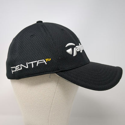 TaylorMade Adidas Baseball Cap Black M R11s Penta TP A-Flex Stretch Fit Golf Hat