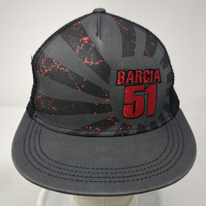 GasGas Justin Barcia 51 Supercross SX Gray Trucker Hat One Size Snapback Racing