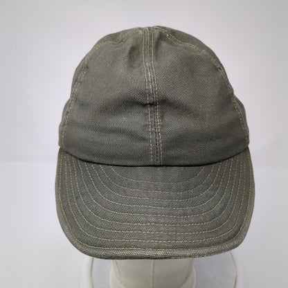 Workwear Fitted Hat Brown One Size Solid Blank 6 Panel Outdoor