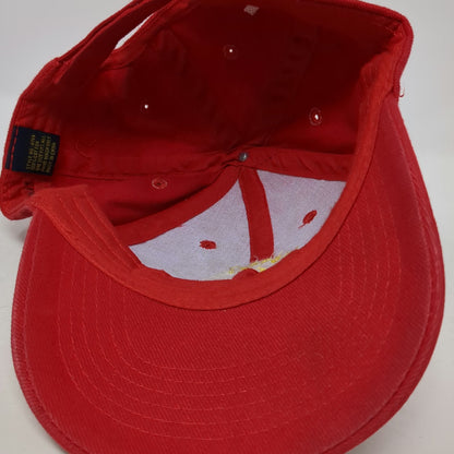 Boy Scouts Troop 1 Hawthorne NY Baseball Cap Red Yellow One Size Strapback Hat