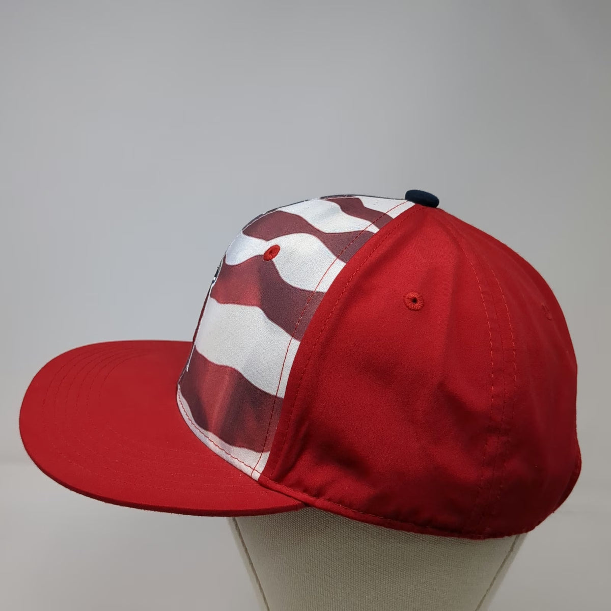 MLB Los Angeles Angels Baseball Cap Red One Size USA Flag Chronic Tacos Hat