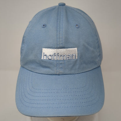 Hoffman Slideback Hat Blue One Size Adjustable Embroidered 6 Panel