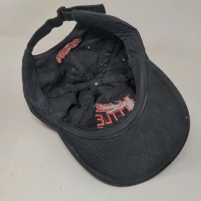 The Little Store 01945 Slideback Hat Black One Size Embroidered 6 Panel