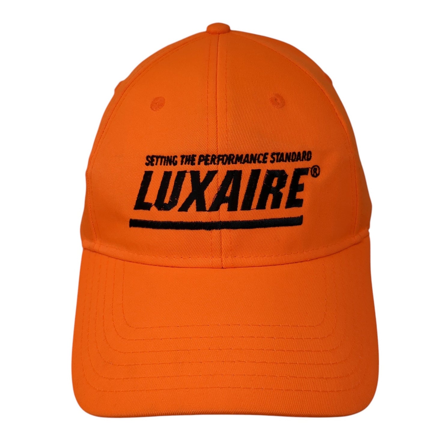 Setting The Performance Standard Baseball Cap Orange One Size Adjustable Otto