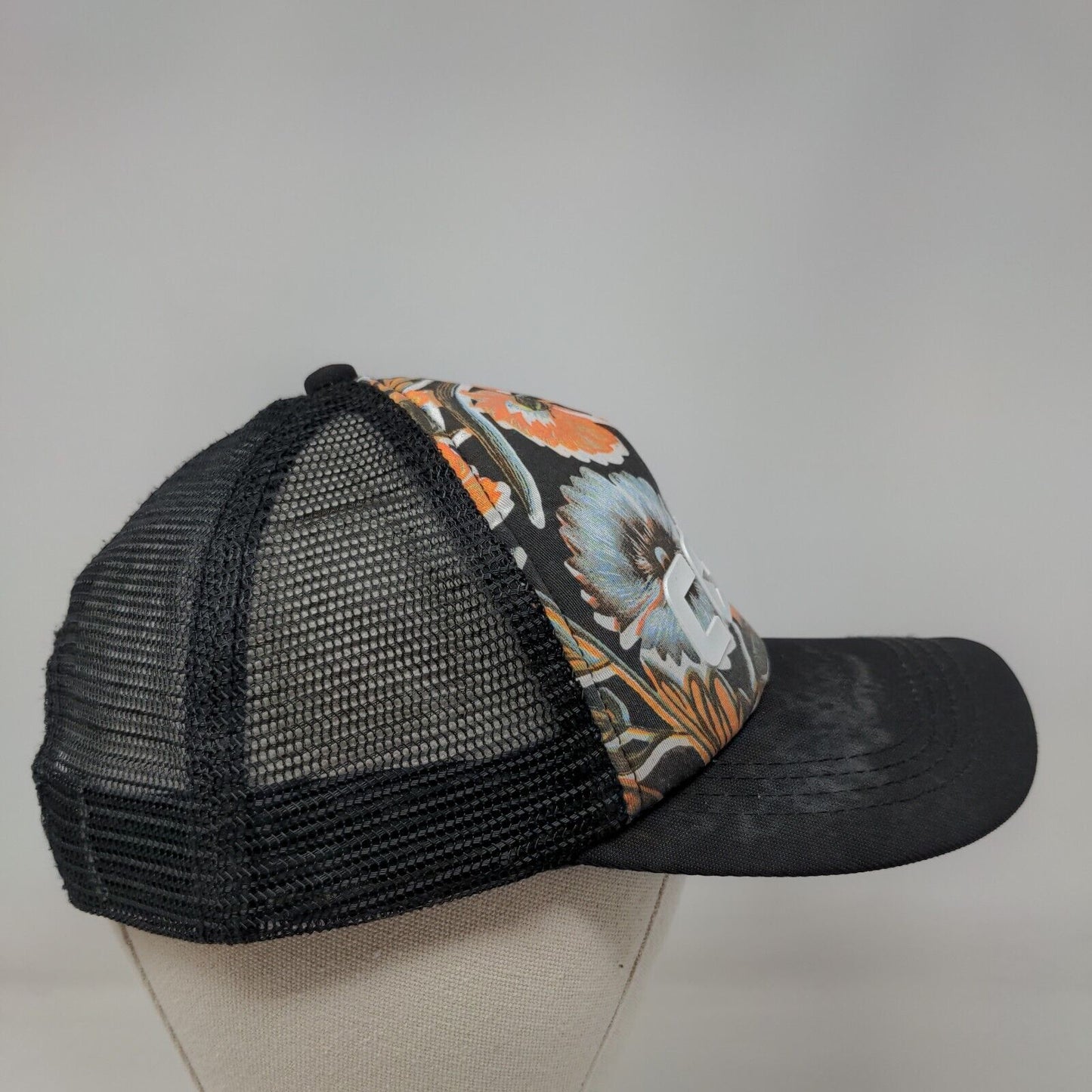 Cons Snapback Trucker Hat Multicolor One Size Floral Mesh Back Converse