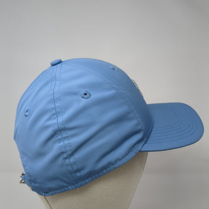 Black Clover Toggle Back Hat Blue One Size Adjustable Solid Live Lucky