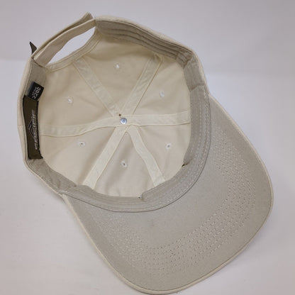 Kendall Strapback Hat Tan One Size Adjustable Embroidered 220C Pacific Headwear