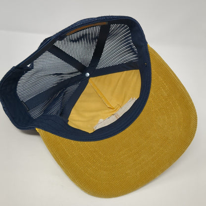 Wood Belly Snapback Mesh Back Trucker Hat Multi One Size Richardson