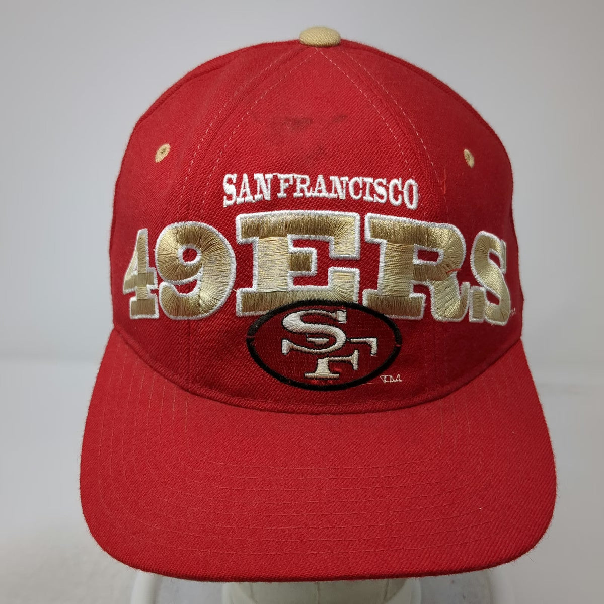 San Francisco 49ers NFL Starter Trucker Hat Red Snapback Wool Pro Line Vintage