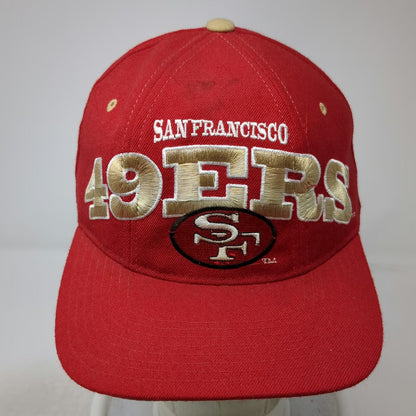 San Francisco 49ers NFL Starter Trucker Hat Red Snapback Wool Pro Line Vintage