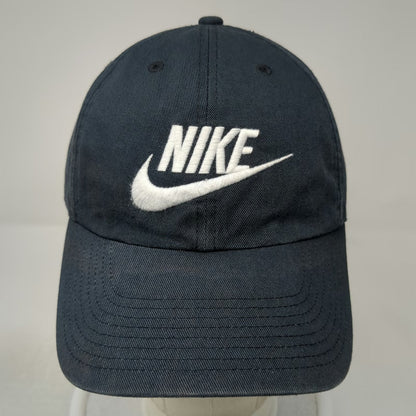 Nike Baseball Cap Blue One Size Heritage 86 Embroidered Logo Slideback Hat