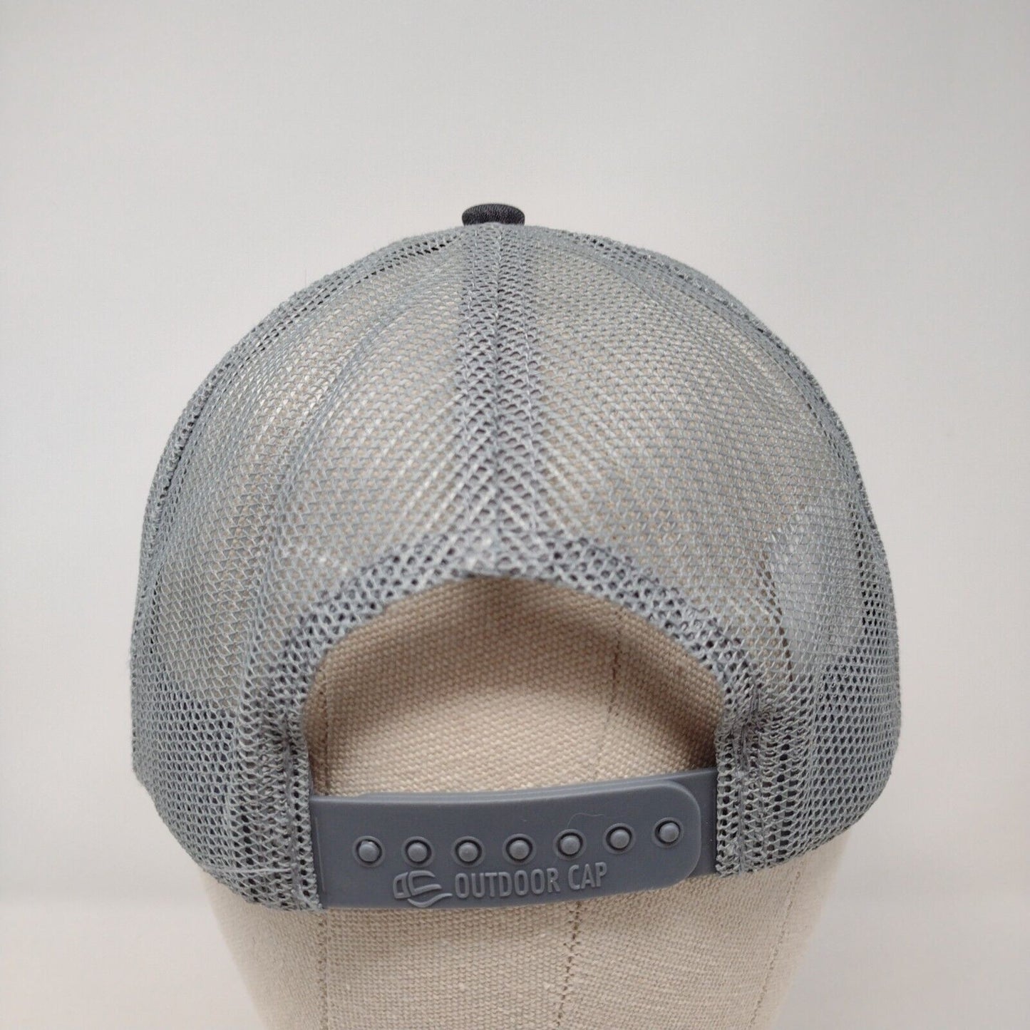 Team Southern Idaho Snapback Trucker Hat Gray OSFA Mesh Back Embroidered