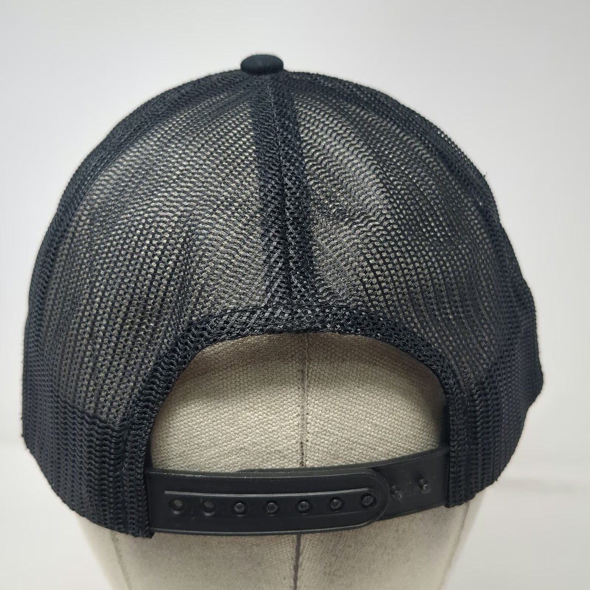 Idaho National Laboratory INL Trucker Hat Black One Size Snapback Mesh Back
