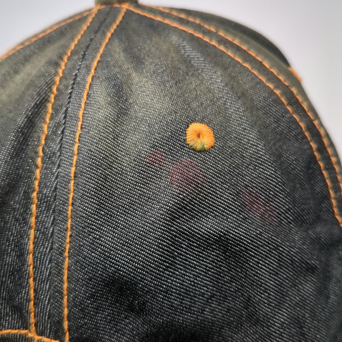 G. Loomis Baseball Cap Black Orange One Size Fish Skeleton Strapback Fishing Hat