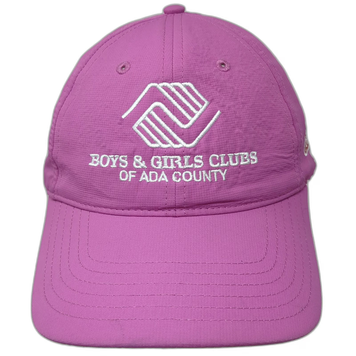 Cap America Baseball Cap Pink White Red One Size Boys Girls Clubs Ada Logo Hat