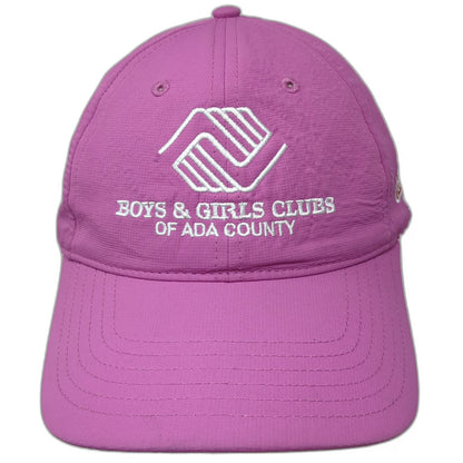 Cap America Baseball Cap Pink White Red One Size Boys Girls Clubs Ada Logo Hat