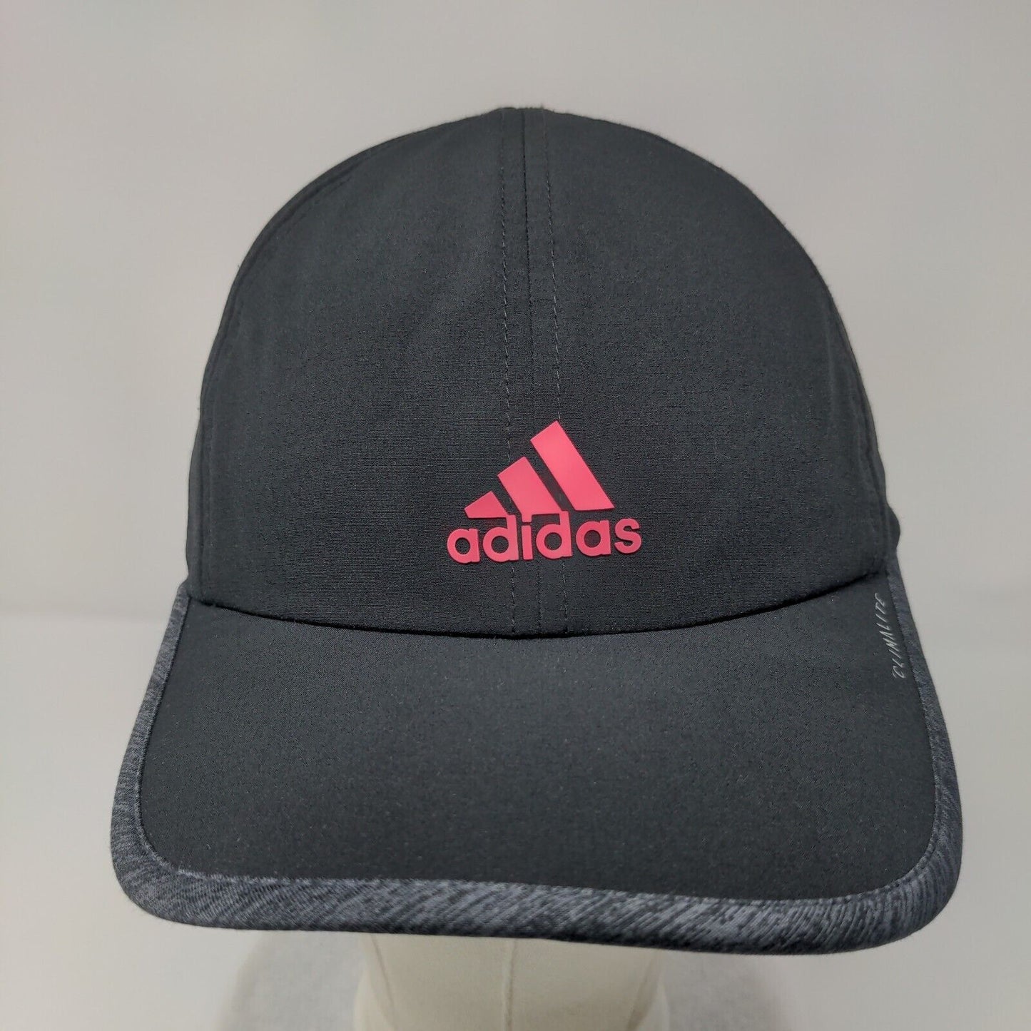 Adidas 3 Stripes Strapback Hat Black One Size Adjustable Climalite