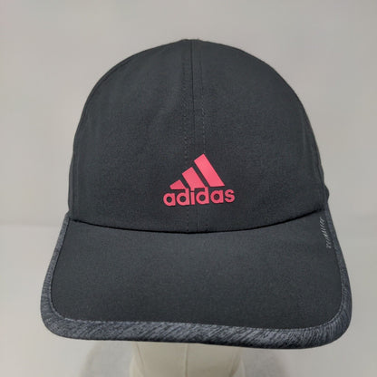 Adidas 3 Stripes Strapback Hat Black One Size Adjustable Climalite