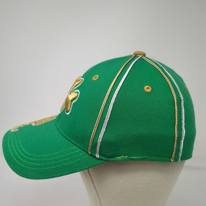 Notre Dame Fighting Irish NCAA Top of the World Green OSFM Cap Hat Shamrock Gold