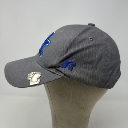 Russell Men's Strapback Hat Gray Embroidered University of Kentucky Wildcats
