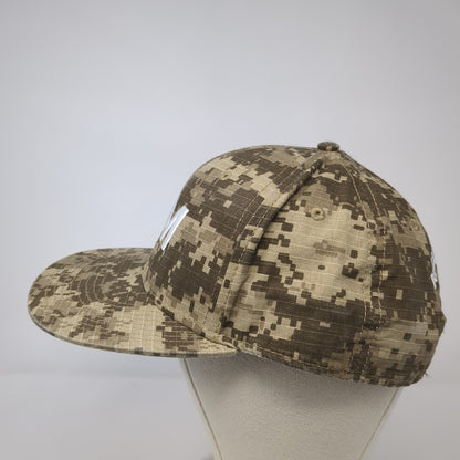 KM Kelly Moore Paints Snapback Hat Multicolor One Size Adjustable Platinum