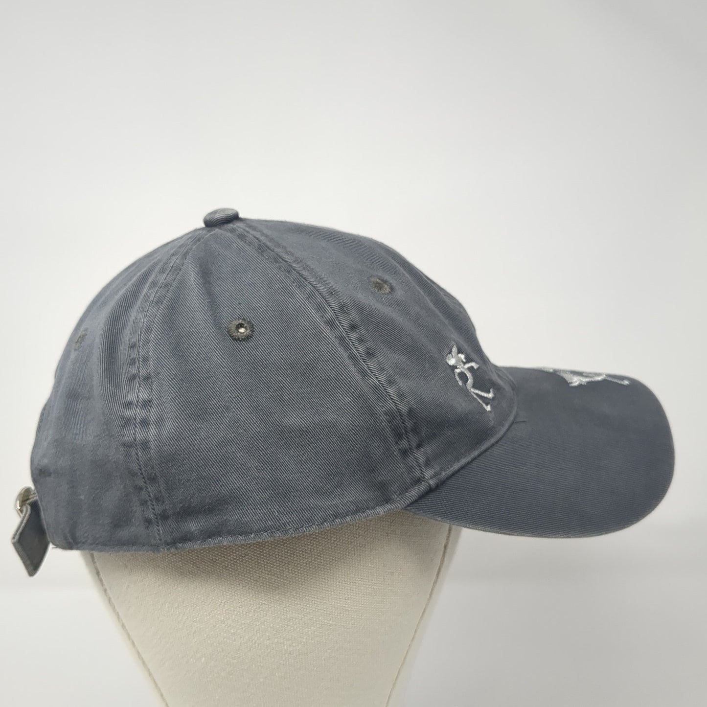 Minnesota Slideback Baseball Cap Gray One Size Adjustable Embroidered Sutton's