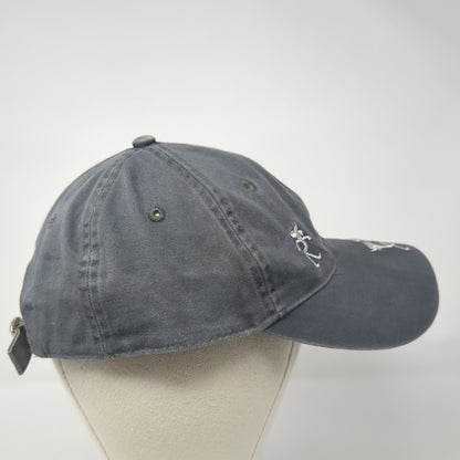 Minnesota Slideback Baseball Cap Gray One Size Adjustable Embroidered Sutton's
