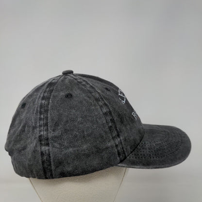 Let's Go Brandon American Flag Slideback Hat Gray One Size 6 Panel
