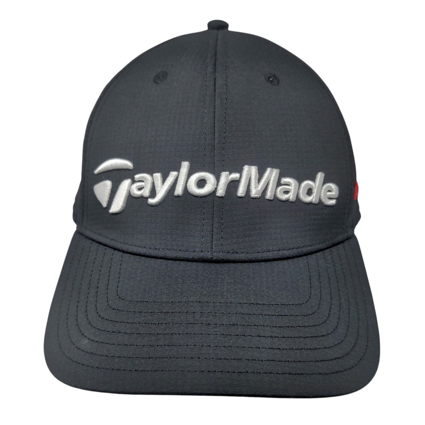 TaylorMade Strapback Golf Hat Black OSFA Adjustable Embroidered Body Armor