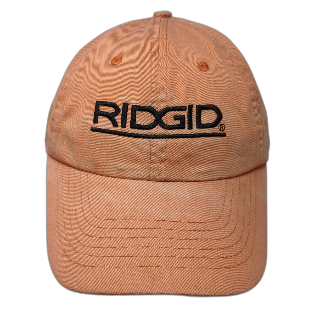 Cobblestone Promotions RIDGID Orange One Size Baseball Cap Slideback Cotton Hat