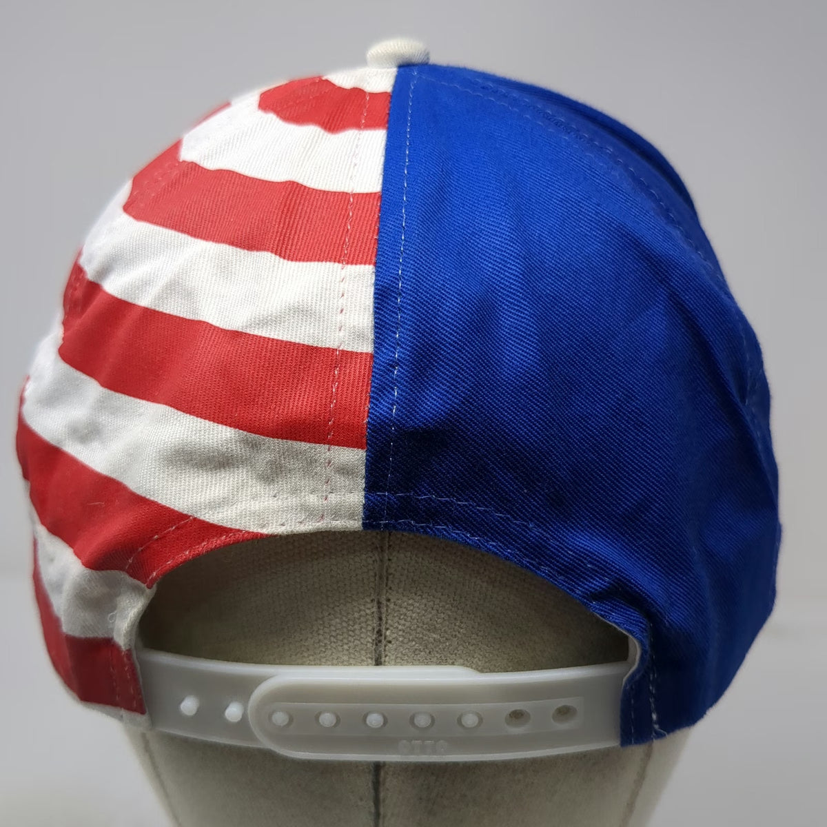 OTTO 5 Panel Blue Red White One Size J&K Trucking American Flag Snapback Hat