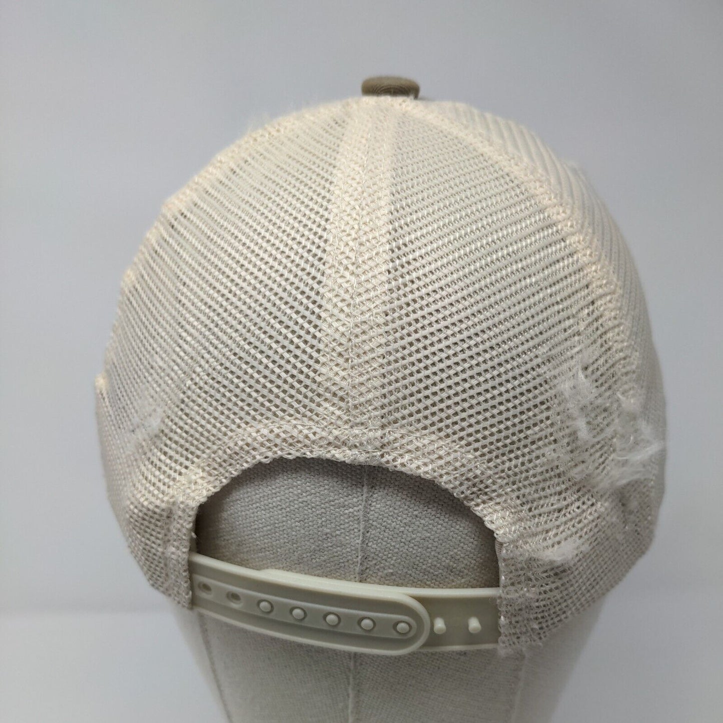 Idaho Farm Bureau Ins. Snapback Trucker Hat Tan OSFA Port Authority