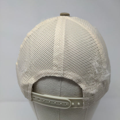 Idaho Farm Bureau Ins. Snapback Trucker Hat Tan OSFA Port Authority