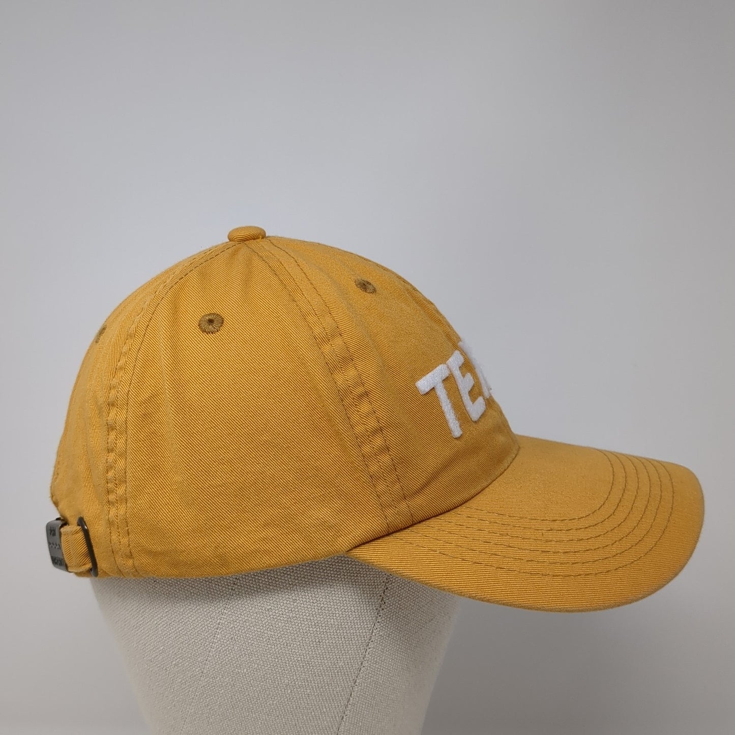 Texas Slideback Baseball Cap Yellow OS Adjustable Embroidered Port Authority