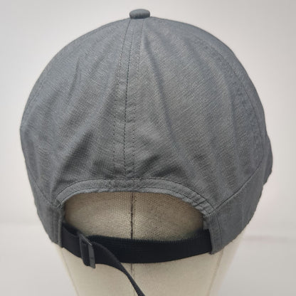 The North Face Army Cap Gray One Size Strapback Logo Outdoor Hiking Active Hat