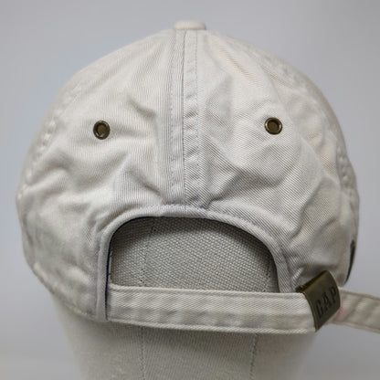 GAP Baseball Cap Beige M Strapback Embroidered G Logo Adjustable Cotton Hat