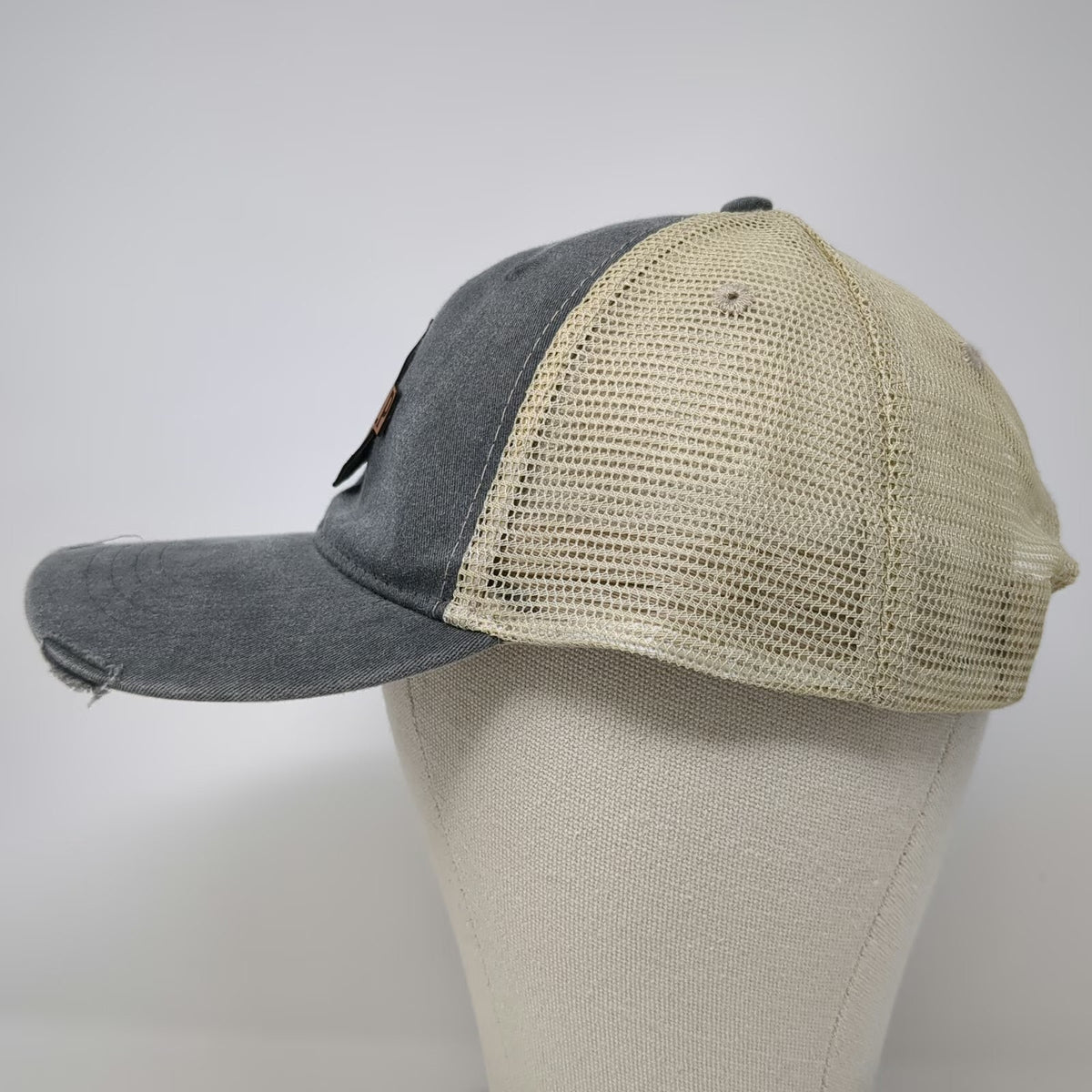 Adams Trucker Hat Gray One Size God's Pit Crew Hope Help Restoration Snapback