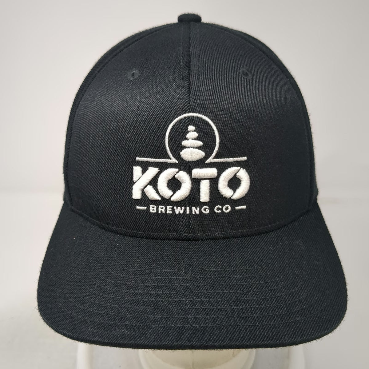 Yupoong Snapback Black One Size Koto Brewing Co Wool Blend 110 Flexfit Hat