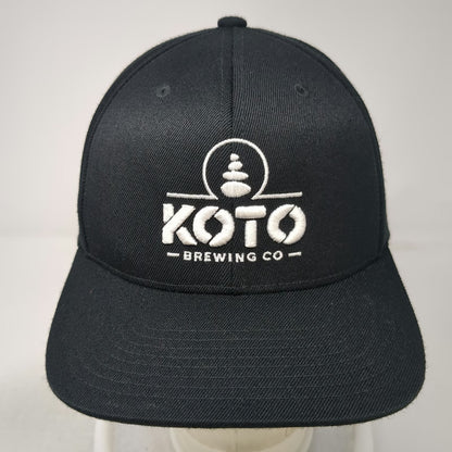 Yupoong Snapback Black One Size Koto Brewing Co Wool Blend 110 Flexfit Hat
