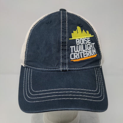 Boise Twilight Criterium Snapback Trucker Hat Blue OSFA Mesh Back