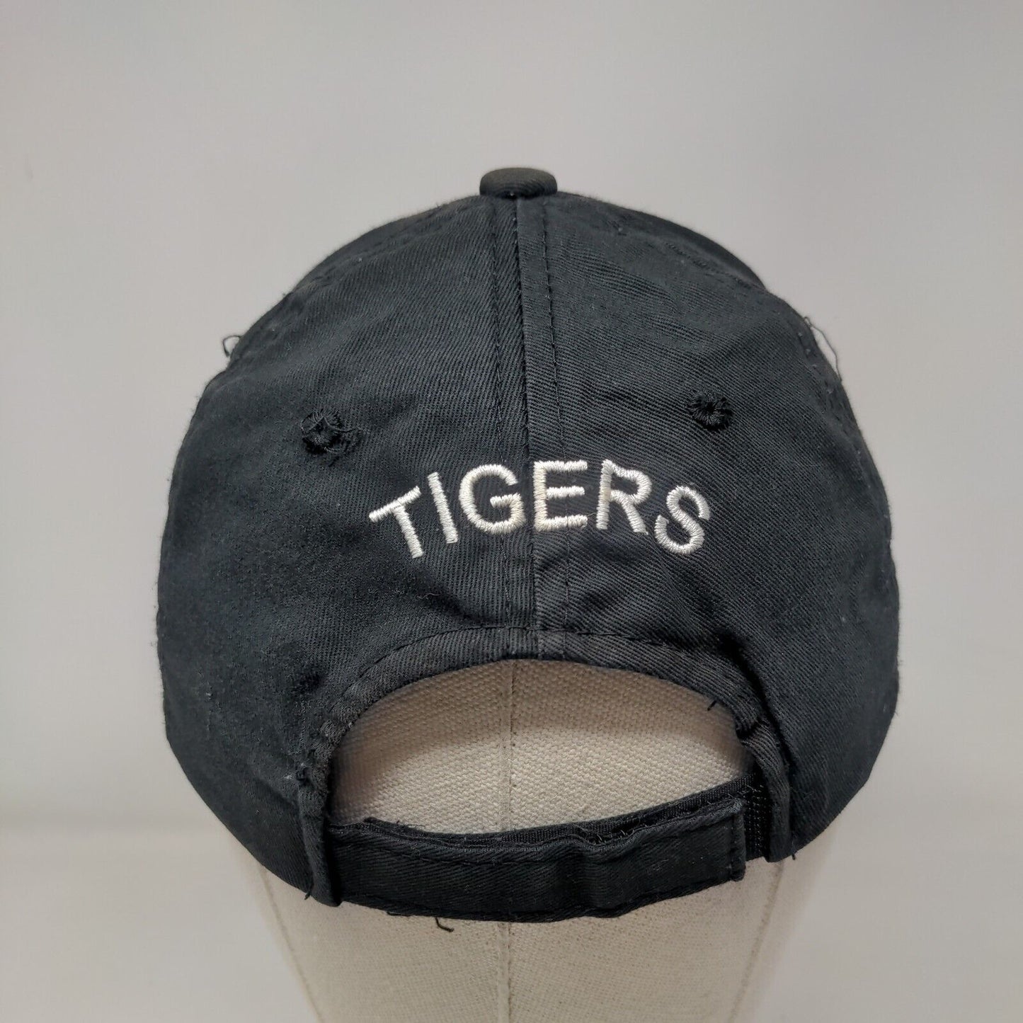 SHS Tigers Strapback Hat Black OSFM Embroidered Adjustable Outdoor Cap