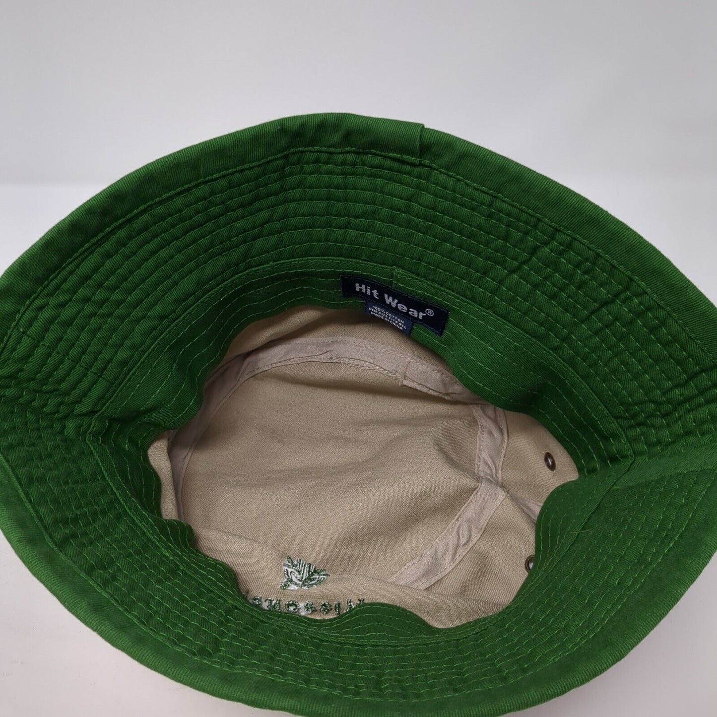 Missouri Botanical Garden Bucket Hat Tan One Size Embroidered Hit Wear