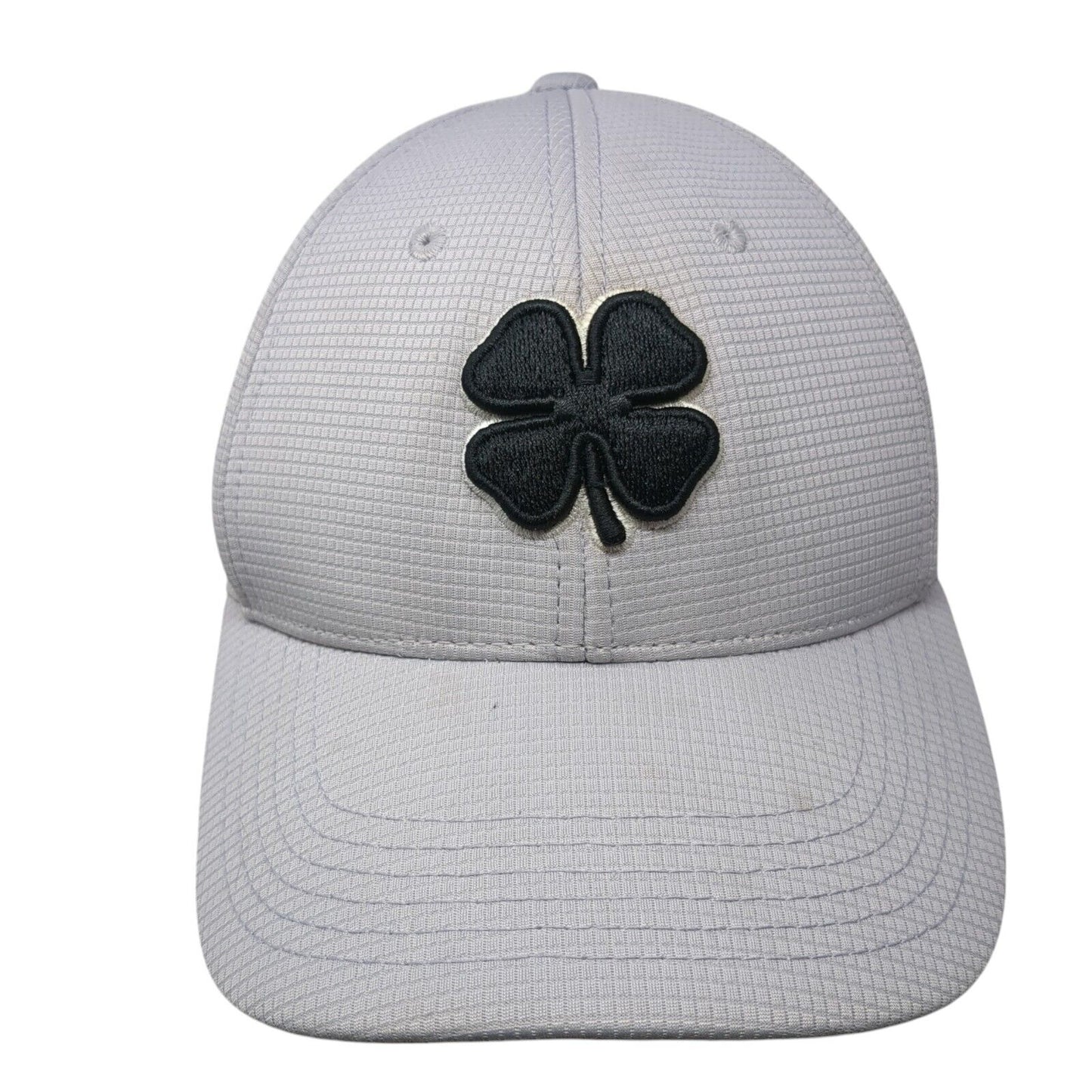Black Clover Live Lucky Fitted Hat Gray S/M Memory Fit Stretch 6 Panel
