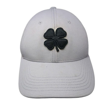 Black Clover Live Lucky Fitted Hat Gray S/M Memory Fit Stretch 6 Panel